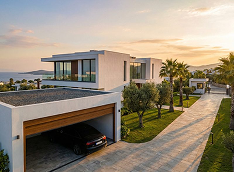 Kapalı Otoparklı ve Site İçinde Satılık Villa – Bodrum
