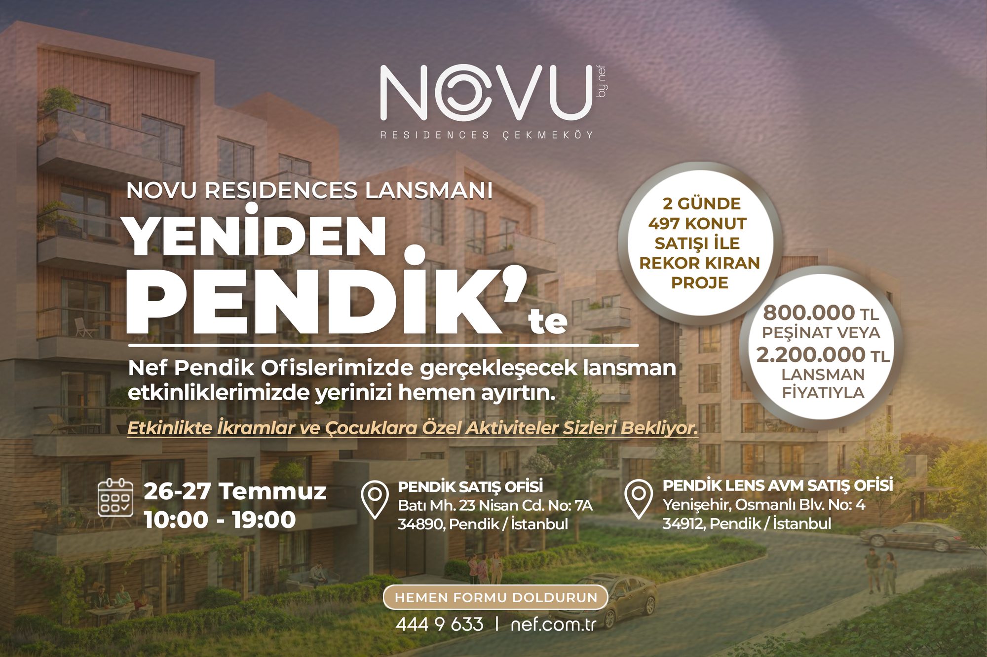 Satış Rekoru Kıran Projemizin Yeni Etabı İle Tanışın