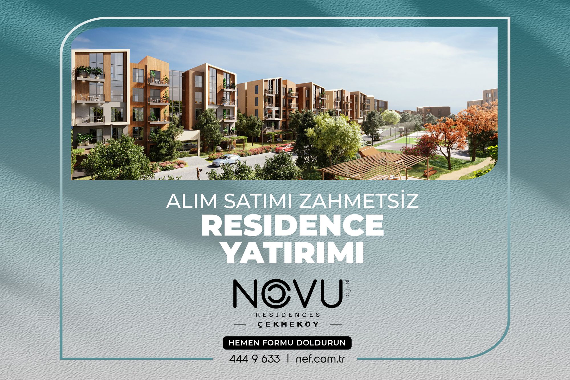Kazançlı Yatırımın Çözümü Novu Çekmeköy Residences'te