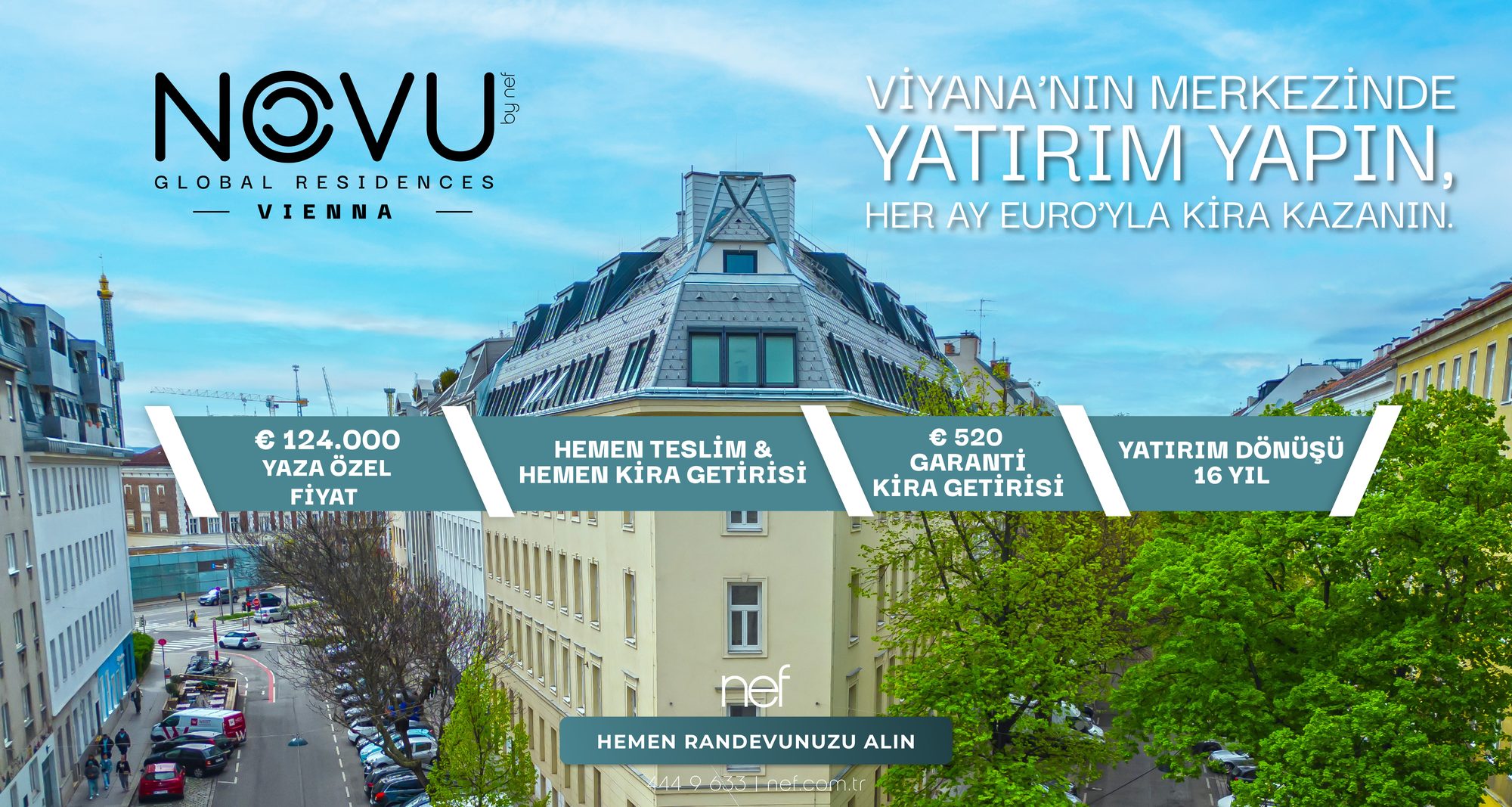 Avrupa'nın Kültür Başkenti Viyana'da Yatırım Fırsatı.
