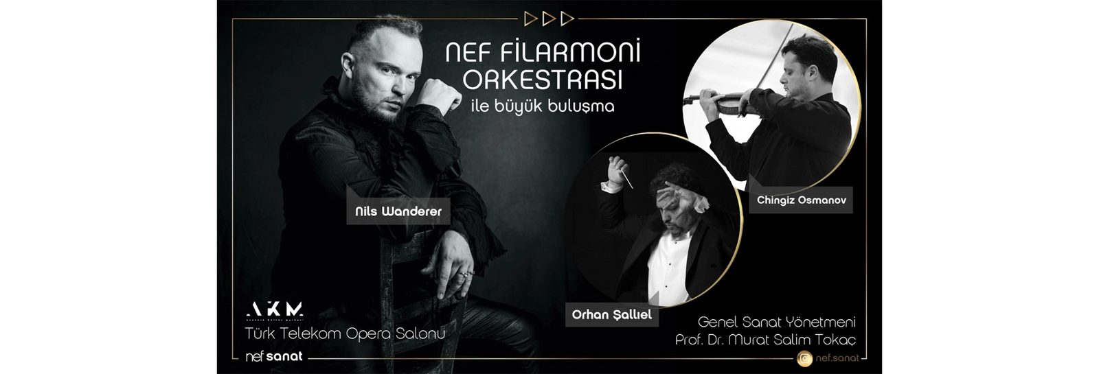 Nef Filarmoni Orkestrası, dünyaca ünlü sanatçılarla aynı sahnede buluştu