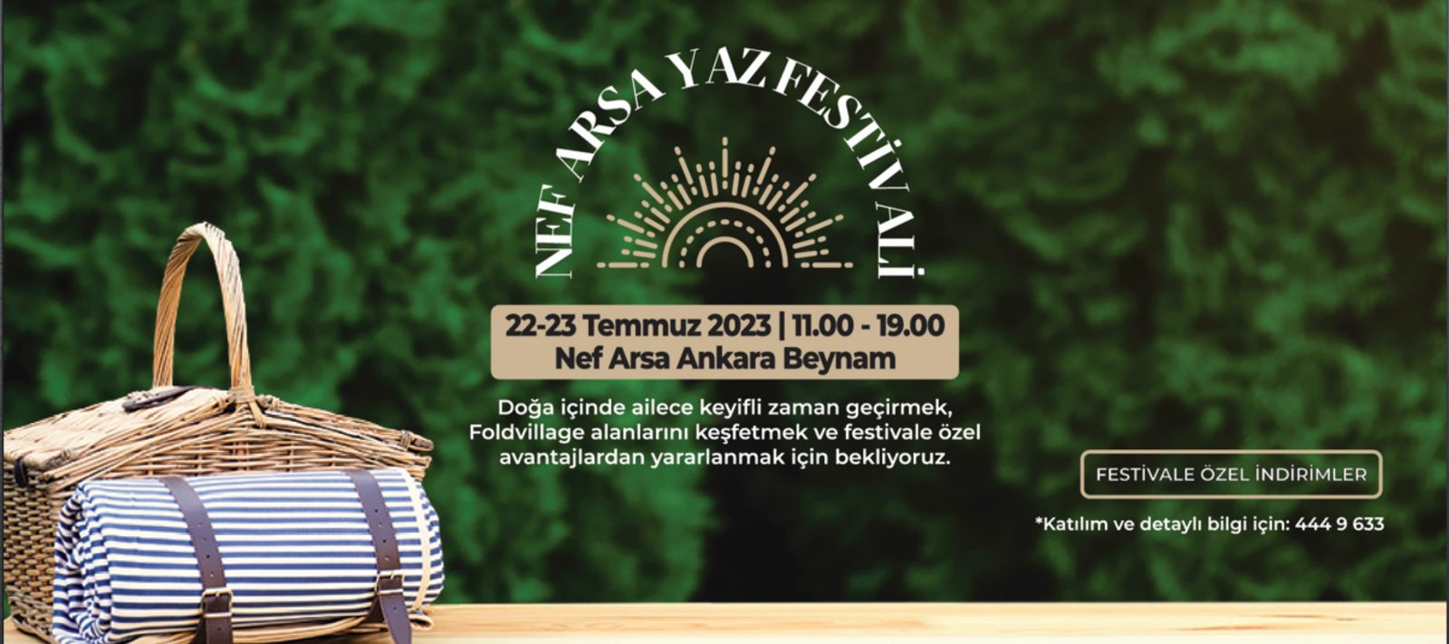 Nef Arsa 2023 Yaz Festivalleri Lüleburgaz’da başlıyor